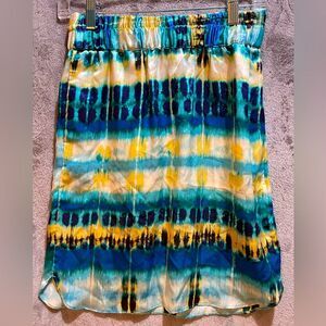 Colorful Tie-Dye Skirt. Size 4